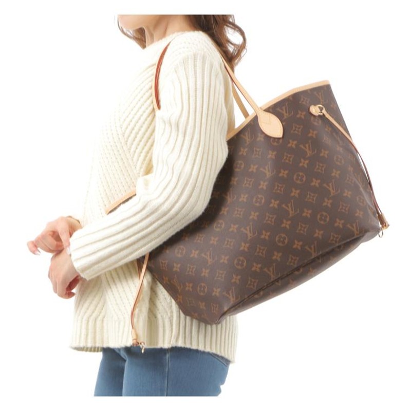 ルイヴィトン LOUIS VUITTON トートバッグ レディース ネヴァーフルMM モノグラム ポーチ付 M41177 本物 新品 正規品 |  LINEブランドカタログ