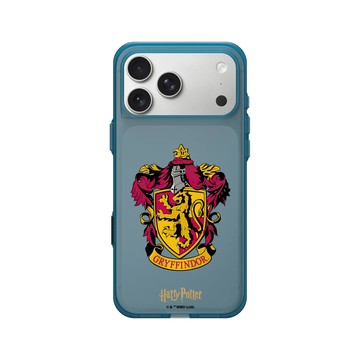 iPhone 17 Pro Max Clear (相機按鈕) 夜幕藍 - 哈利波特 Harry Potter - 哈利波特-葛萊分多學院徽章