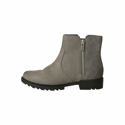 SOREL ソレル エミリーⅡジップ WP レディース グレー 7(24cm)