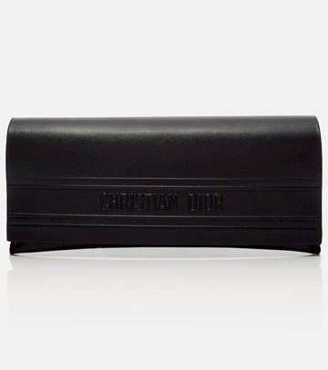 Dior Eyewear Dior Clover embellished rectangular sunglasses