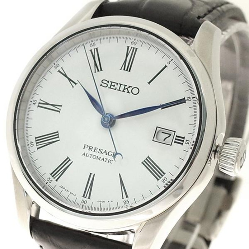 セイコー SEIKO 腕時計 SARX049 メンズ プレザージュ PRESAGE 自動巻き ホワイト ブラック クリスマスプレゼント |  LINEブランドカタログ