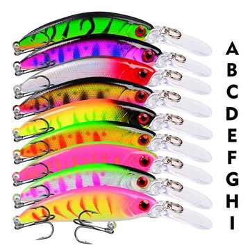 5.5g/7cm 盜墓米諾 沉水米诺 路亞 硬餌 Minnow  B067
