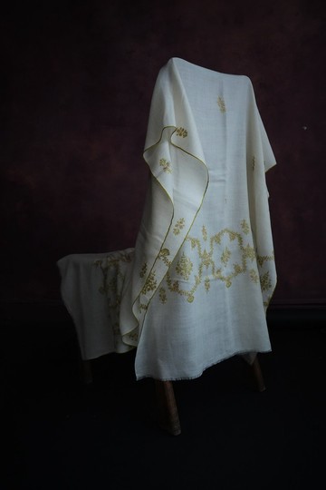 大師手工刺繡 經典 喀什米爾 圍巾 202610-MS10