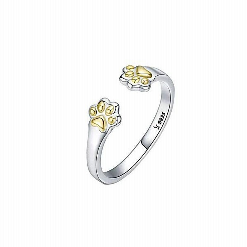 Frogスターリングシルバー925 犬の指輪 犬ちゃん純銀製指輪 レディースリング 猫リング かわいいシンプル ストレッチ姿 通販 Lineポイント最大0 5 Get Lineショッピング