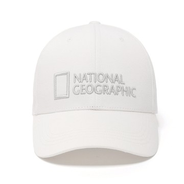 刺繡 小LOGO 棒球帽 - 白色