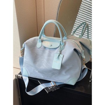 短途旅行包女輕便大容量托特包健身包待產手提袋子時尚外出行李包