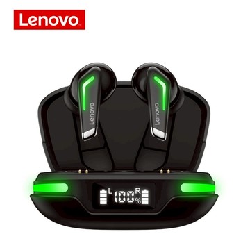 聯想Lenovo GM3無線藍芽耳機 電競遊戲吃雞運動跑步通話降噪 指紋觸控,Uplive