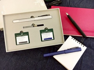 德國 Faber-Castell 輝柏 好點子鋼筆禮盒組 (F尖) (140907A/ 140906A/ 140908A)【APP滿額下單10%點數(單一帳號最高5000點)】1/31止