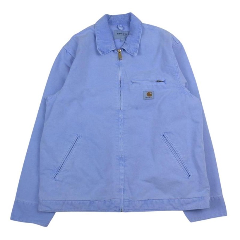 カーハート Carhartt デトロイト ダック地 ワーク ジャケット ブルー系 ...