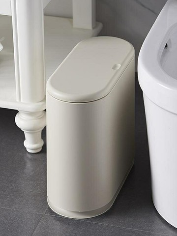 簡約家用客廳臥室北歐垃圾桶廚房衛生間創意垃圾桶大號有蓋廢紙簍