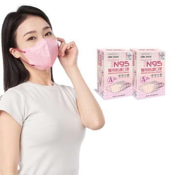 DRX 達特世 - TN95醫用3D口罩-胭脂四色20入