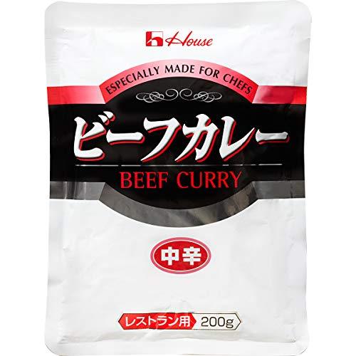 ハウス ビーフカレー中辛 200g×10個