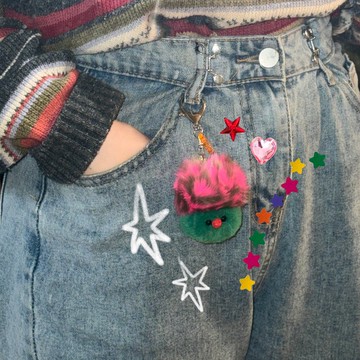 暴怒寶貝鑰匙圈