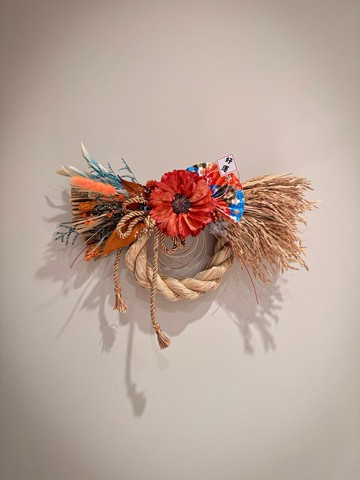 2026馬年 岩花好運注連繩禮盒 新年賀禮 新年注連繩