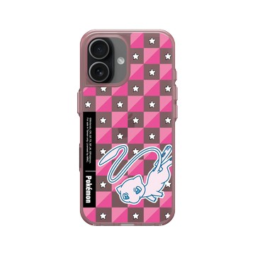 iPhone 17 Clear (相機按鈕) 晶醺玫 - 寶可夢 Pokemon - 多彩系列-夢幻格紋