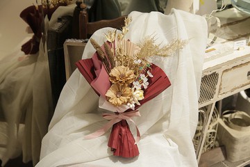 手工向日葵琉璃花束