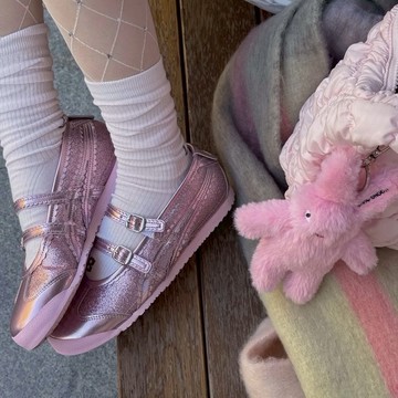 ONITSUKA TIGER MEXICO 66 TGRS 亮粉 銀河 粉色 瑪莉珍 鬼塚虎 1182A677-700