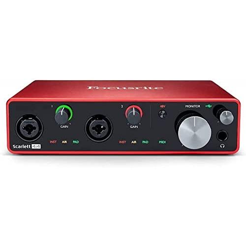 Focusrite フォーカスライト Scarlett 4i4 G3 USB 2.0 Type C オーディオ・インターフェース