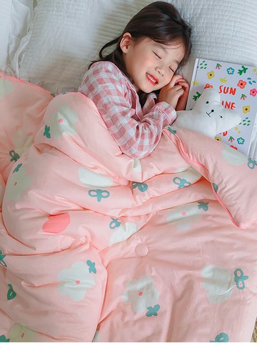 兒童被子純棉秋冬被芯幼兒園午睡被子寶寶小被子單人學生宿舍棉被