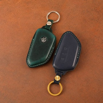 VOLKSWAGEN 福斯 客製化 手工真皮汽車鑰匙皮套 VW Golf  GTI 230