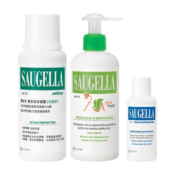 Saugella 涼感潔浴加強超值組