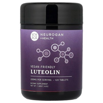 Neurogan Health, 木犀草素，120 片（每片 100 毫克）