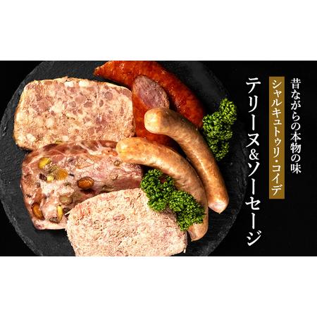 ふるさと納税 テリーヌ ＆ ソーセージ シャルキュトゥリ・コイデ ウィンナー ウインナー 肉 お肉 豚 ギフト セット 愛知県日進市