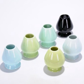 抹茶茶筅立茶筅座百本立茶筅托放置器 Matcha whisk holder