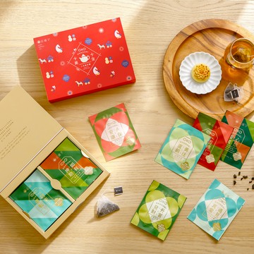 【2026新年限定款】十全十美御守袋茶禮盒（馬上幸福款）｜10入茶包禮盒（禮盒內含提繩，需要提袋請加購）