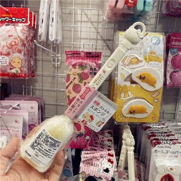 日本HelloKitty伸縮瓶刷長柄清潔刷子海綿洗杯刷奶瓶刷保溫杯刷