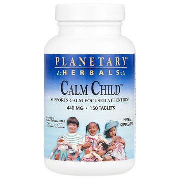 Planetary Herbals, Calm Child™ 兒童舒緩配方，150 片