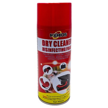 HERIOS 安全帽清潔劑 2罐組 450ml 乾洗消毒泡沫  1組