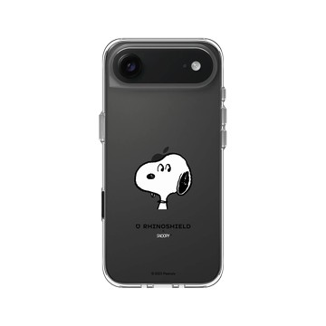 iPhone Air Clear Case（相機按鈕） 透明 - 史努比 Snoopy - 經典-Snoopy史努比