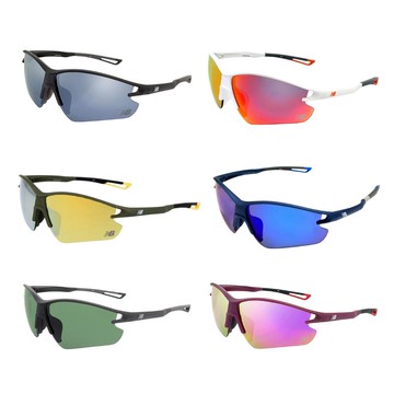 NEW BALANCE 運動太陽眼鏡 偏光鏡 貼合亞洲臉型 鏡片防指紋 運動眼鏡 NB08113 25SS 【樂買網】