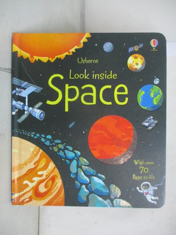 【書寶二手書T8／少年童書_UI9】Look Inside Space (硬頁書)