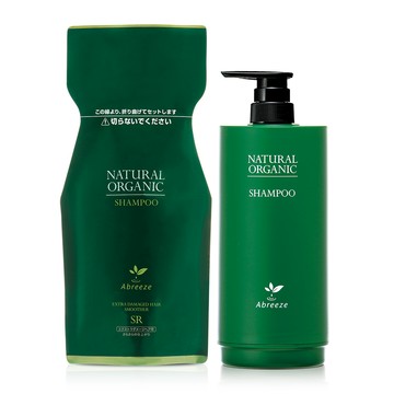 Jollyard 自然微風 紫錐花豐盈洗髮精SR 600ml (細軟髮適用) 補充包 +專用按壓瓶(森林綠)