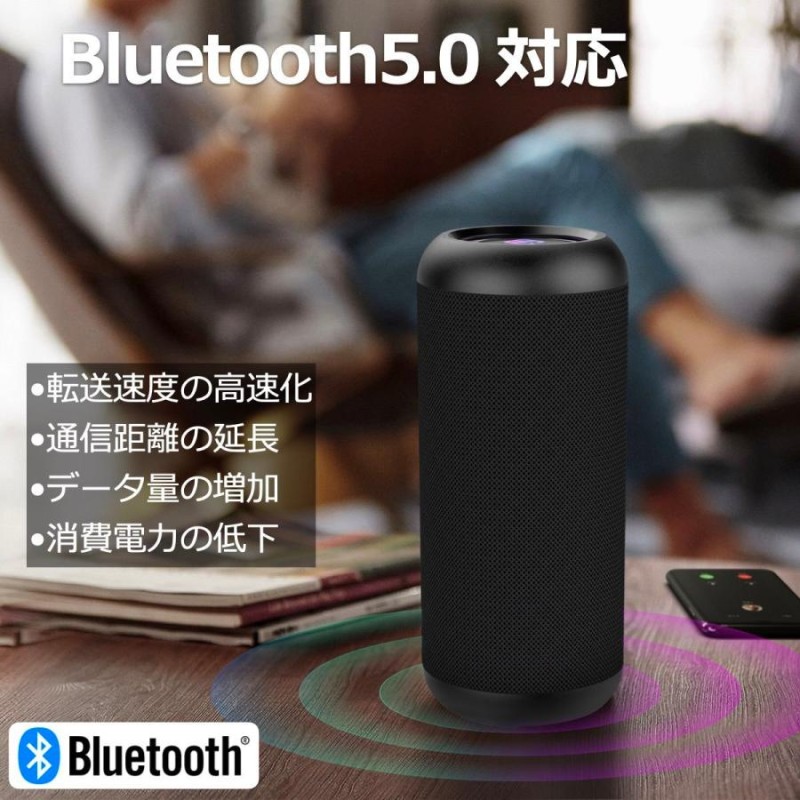 スピーカー Bluetooth 高音質 防水 大音量 重低音 ワイヤレス