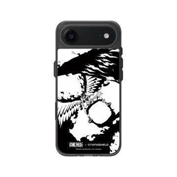 iPhone Air Clear (相機按鈕) 酷墨灰 - 航海王 One Piece - 復刻系列-不死鳥馬可