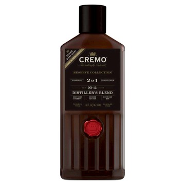 CREMO 威士忌酒廠精選二合一洗髮精  473ml  1瓶