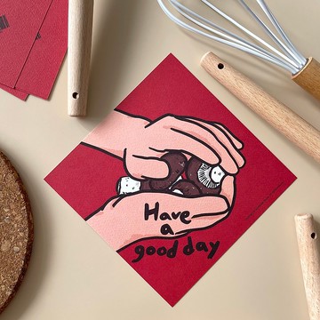 【快速出貨】have a good day春聯揮春斗方