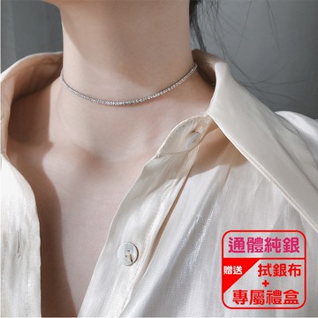 ◎現貨純銀飾品◎ 細膩 925純銀項鍊 鎖骨鍊 閨蜜項鍊 韓國項鍊 送禮飾品 女生禮物 正韓項鏈 細項鍊 生日禮物