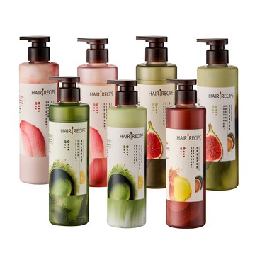 (免運)【Hair Recipe髮的食譜】新版洗髮露/潤髮乳510ml 兩入組 (柚子清茶/薑根清茶/無花果白茶/玫瑰蜜香茶)任選 公司貨