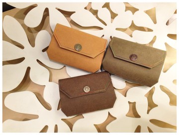 【a n y m o r e】紙製錢包NO.1–素色