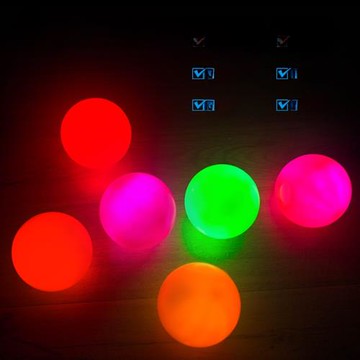 caiton高爾夫公園球夜光球golf落地亮LED彩燈發光球高爾夫亮光球