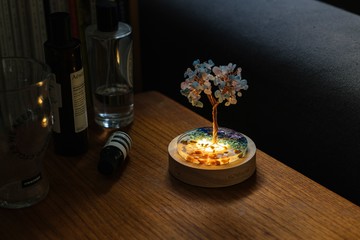 送禮剛剛好🎁【Montagne 山造】感情樹｜海藍寶。粉水晶