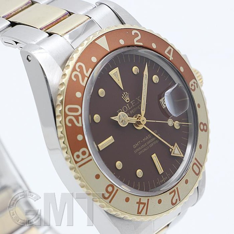 ロレックス GMTマスター 1675/3 フジツボ(ニップル)ダイヤル ROLEX 【中古】【メンズ】 【腕時計】 【送料無料】 【年中無休】 |  LINEブランドカタログ