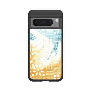 Pixel 8 Pro SolidSuit 黑 - 花生騷 WasangShow - 海人圖騰沙色款