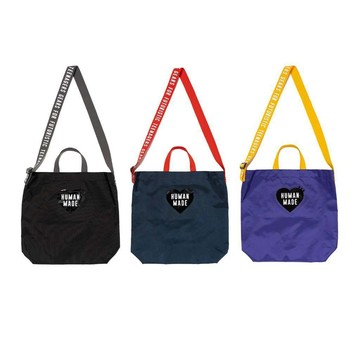 AirRoom正品 2024AW HUMAN MADE SHOULDER TOTE BAG 愛心 側背包 托特包 手提包