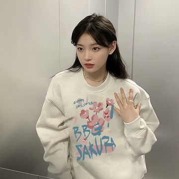 不買後悔係列~！大學T 重磅長袖T  寬鬆帽T 帽T 情侶  秋冬長袖衛衣 厚磅大學t  街頭百搭  臺灣出货