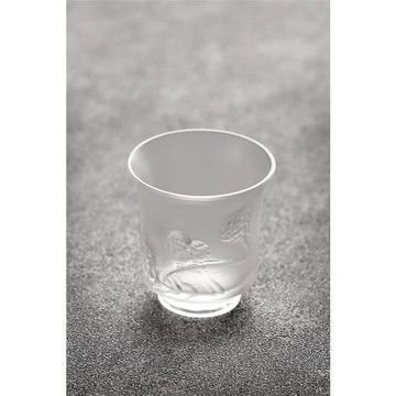 塵心堂琉璃品茗杯創意茶具個人杯家用耐熱透明專用泡茶杯單個杯子